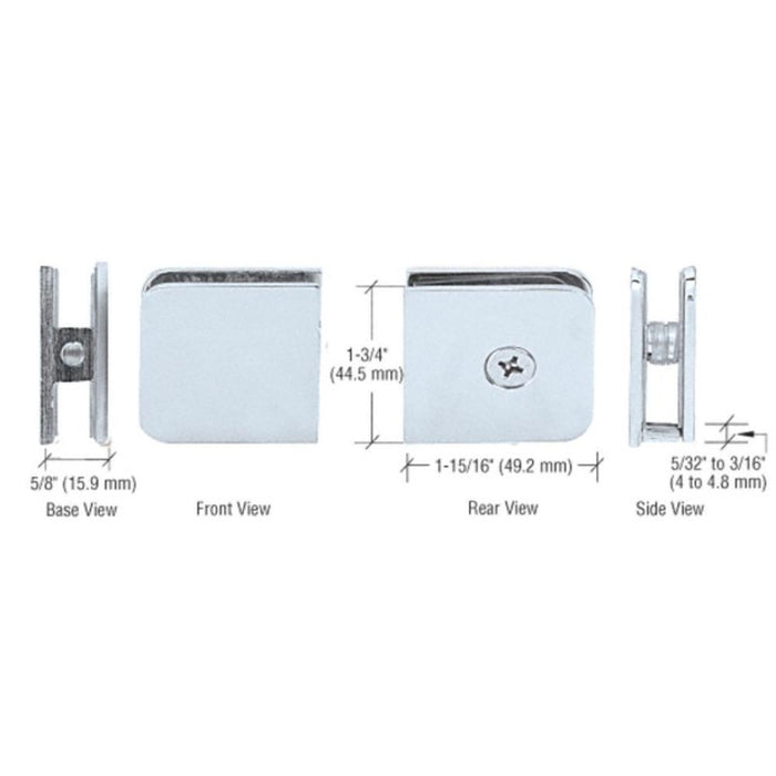 Oversized Fixed Panel U - Clamp - Reflect Window & Door