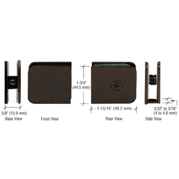 Oversized Fixed Panel U - Clamp - Reflect Window & Door