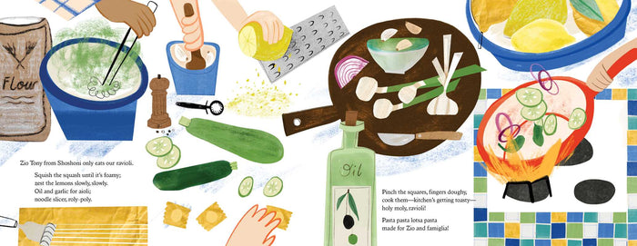 Pasta Pasta Lotsa Pasta, by Aimee Lucido & Mavisu Demirag