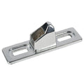 Patio Door Chrome 5/8" Wide Lock Keeper With 1 - 5/8" Screw Holes For Indal Doors - Reflect Window & Door