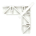 Patio Screen Door Frame Corner 1" x 15/32" for Andersen Doors - Reflect Window & Door