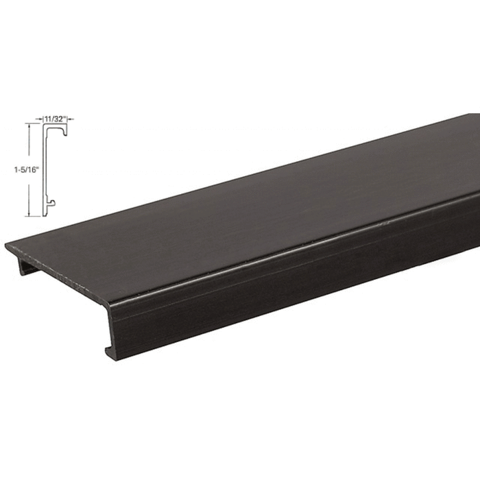 Replacement Snap Cover for Full Surface Mount Hinge - 83" - Reflect Window & Door