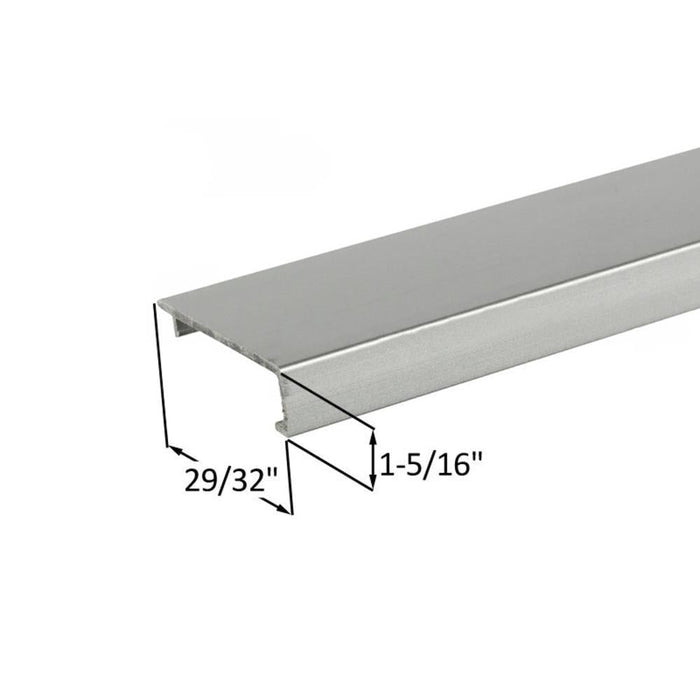 Commercial Door Replacement Snap Cover for 83" Continuous Hinge - Reflect Window & Door