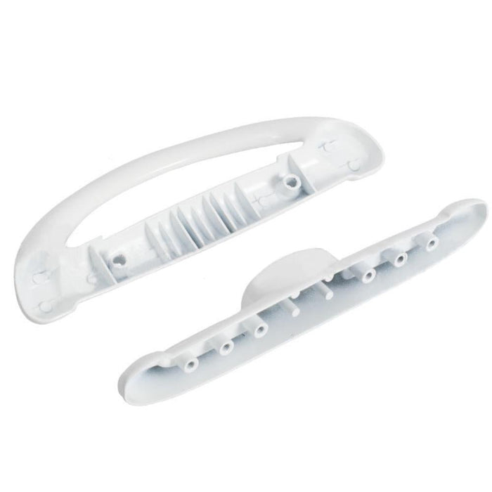 Sliding Glass White Patio Door Handle Set With 3 - 15/16" Screw Holes for P.H. Tech Doors - Reflect Window & Door