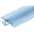 Swinging Shower Door Polycarbonate Strike and "H" Jamb With Vinyl Insert - Reflect Window & Door