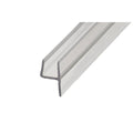 Swinging Shower Door Polycarbonate H - Jamb Seal – 180 Degree Clear Door Seal for 1/4" Glass Panels - Reflect Window & Door