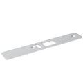 Premium Aluminum Flush Face Plate for Commercial Door Lock - Reflect Window & Door