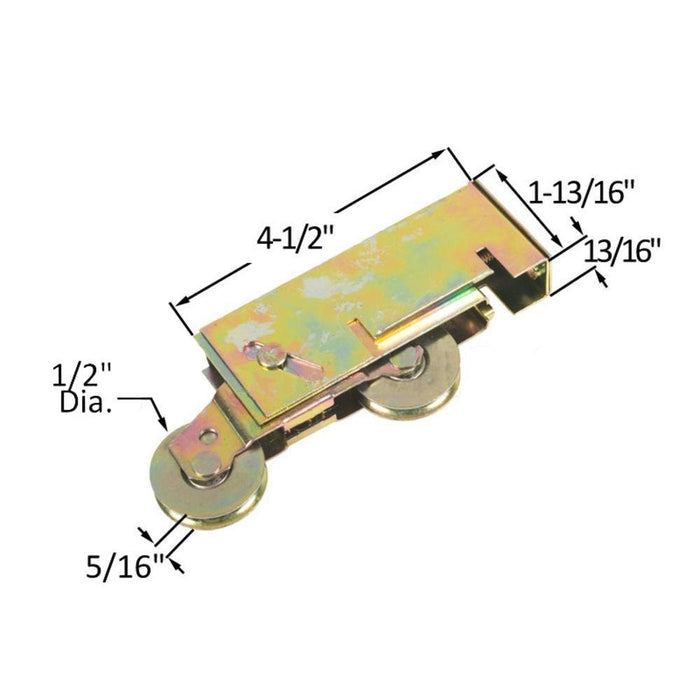 Premium Commercial Sliding Glass Door Roller with Steel Ball Bearings - Reflect Window & Door
