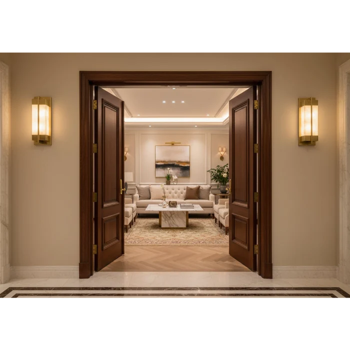 Premium rectangular marble wall sconce with brass finish on display at Davoluce Lighting showroom