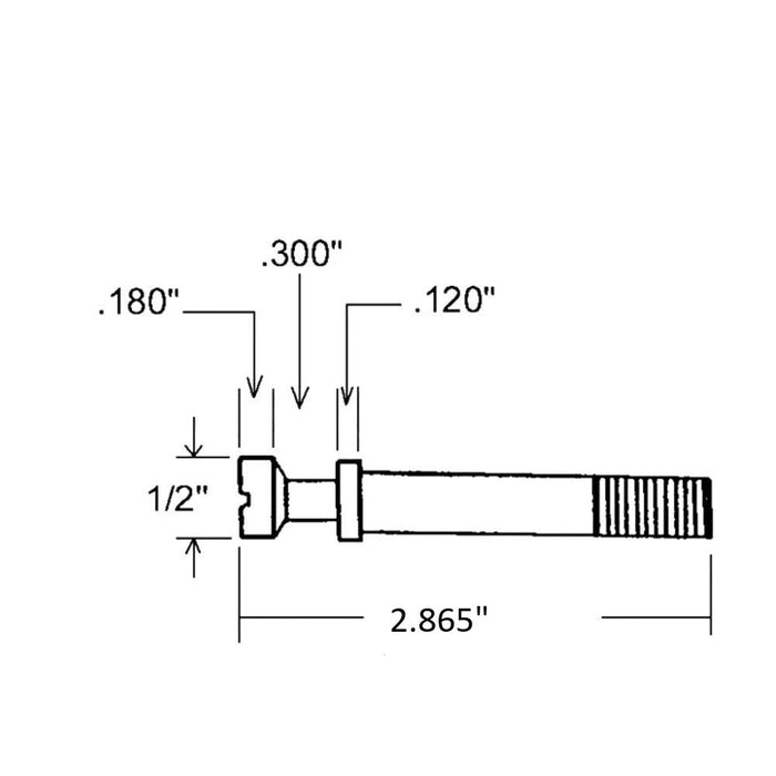 Heavy - Duty Commercial Door Machine Bolt – Secure Push/Pull Fastener - Reflect Window & Door