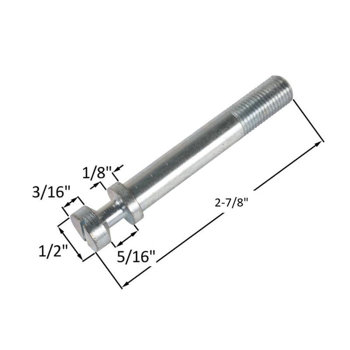 Heavy - Duty Commercial Door Machine Bolt – Secure Push/Pull Fastener - Reflect Window & Door