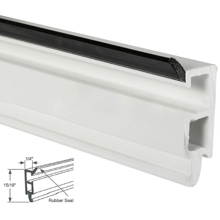Residential PVC 15/16" Window Glass Stop - Reflect Window & Door