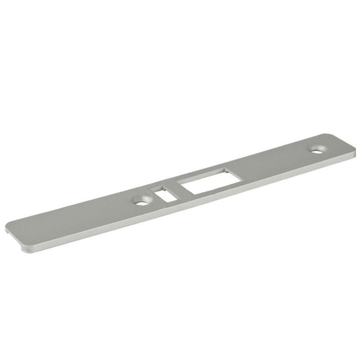 Radius Anodized Aluminum Face Plate for Commercial Door Latch Lock - Reflect Window & Door