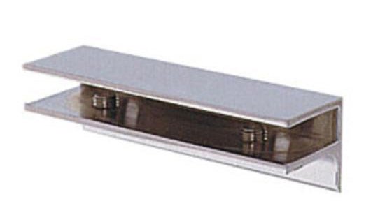 Rectangular Interior Shower Shelf Clamp with Support Leg - Reflect Window & Door