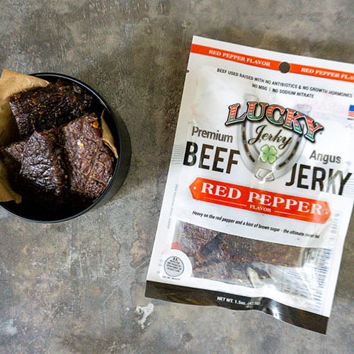 Red Pepper Beef Jerky | Pack of 2 | 1.5 oz | Nebraska Star Beef