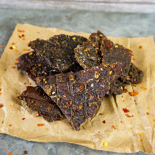 Red Pepper Beef Jerky | Pack of 2 | 1.5 oz | Nebraska Star Beef