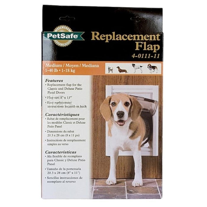 Replacement Flaps for Deluxe Series Pet Door For Dogs Up To 200 lbs. - Reflect Window & Door