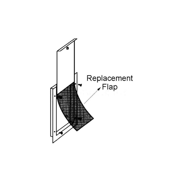 Replacement Flaps for Deluxe Series Pet Door For Dogs Up To 200 lbs. - Reflect Window & Door