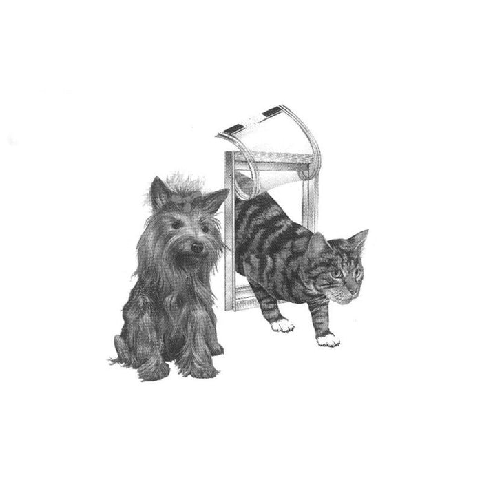 Replacement Flaps for Deluxe Series Pet Door For Dogs Up To 40 lbs. - Reflect Window & Door