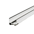 Residential Entry Door Shoe with Rubber Bulb Seal – 36" Vinyl Bottom Sweep for Exterior Doors - Reflect Window & Door