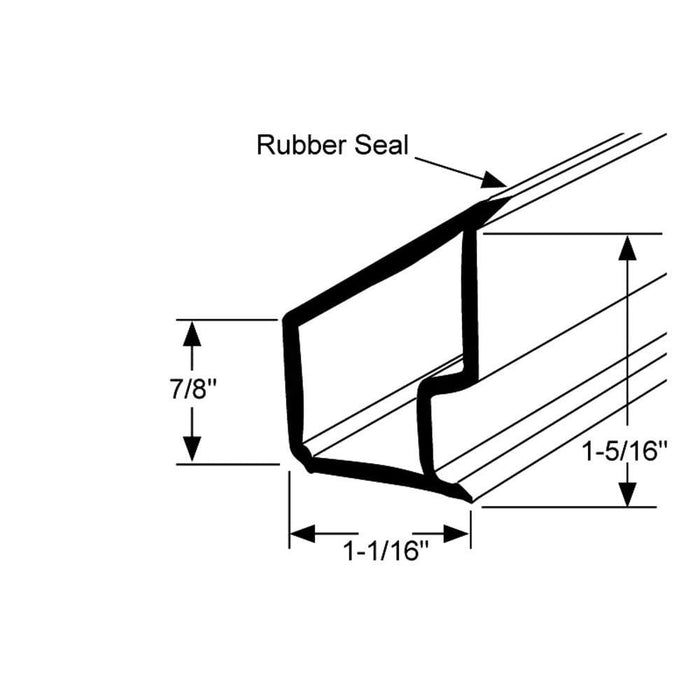 Residential PVC 250 Series Window Stop for Gienow Windows - Reflect Window & Door