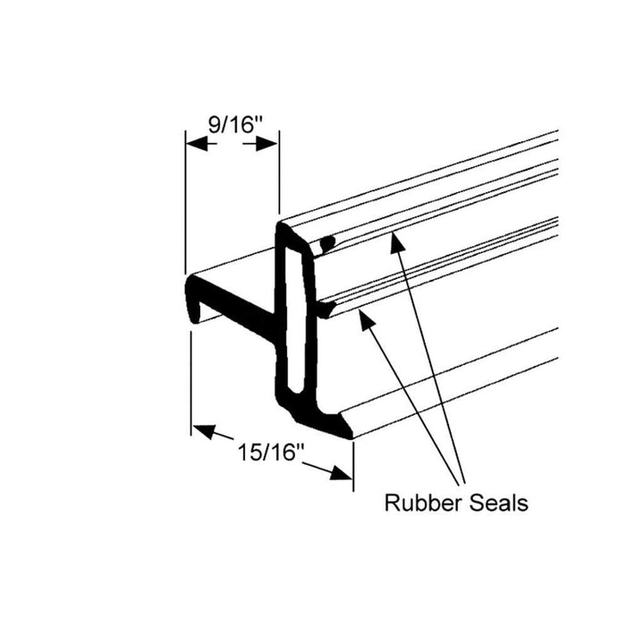 Residential PVC Window Glazing Stop for Acrylon Windows - Reflect Window & Door
