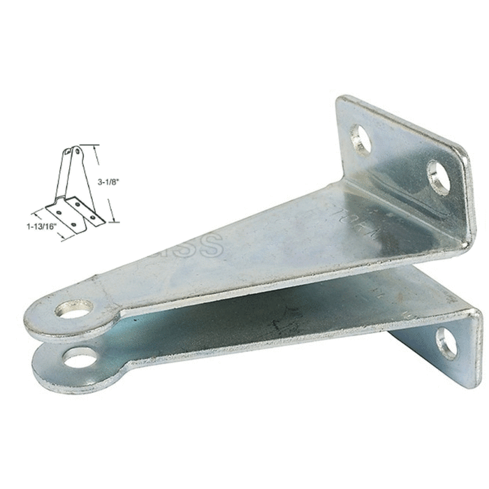 Residential Swinging Screen/Storm Door Closer Bracket - Reflect Window & Door
