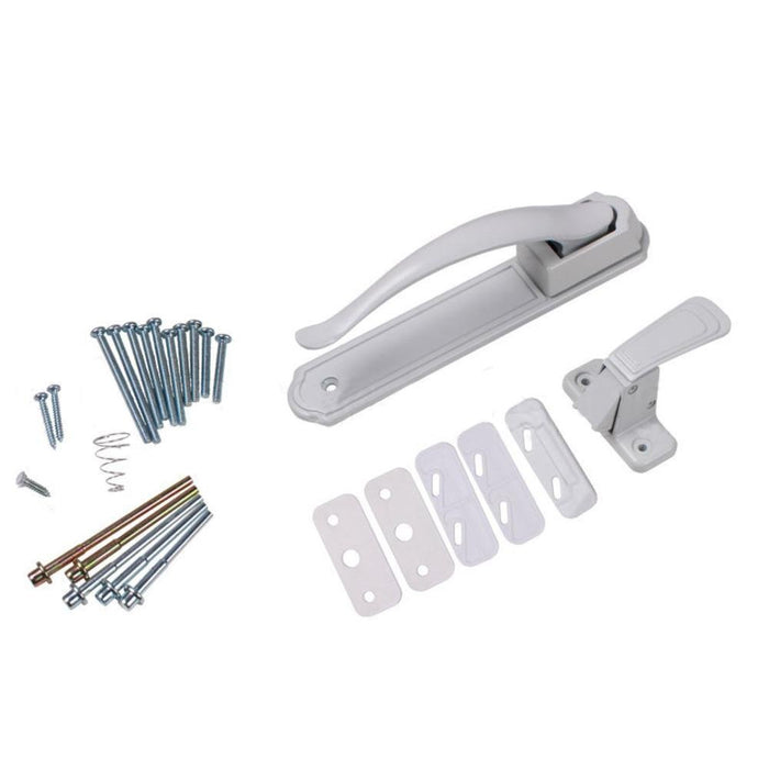 Residential Swinging Screen/Storm Door Pull Lever Latch - Reflect Window & Door