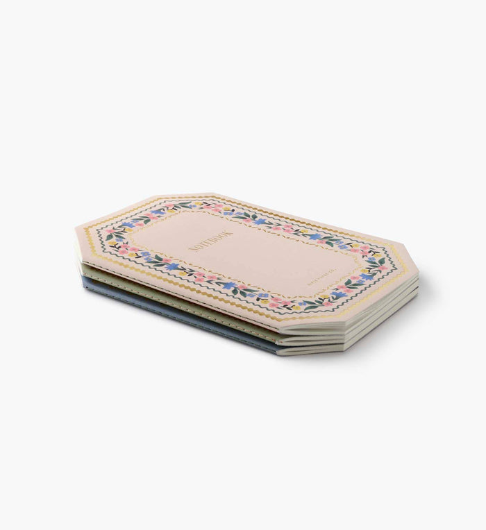 Rifle Paper Co. Assorted Set of 3 Gemma Notebooks
