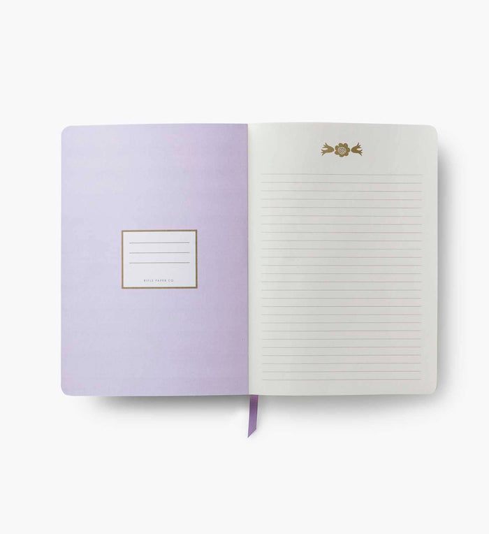 Rifle Paper Co. Gemma Softcover Journal - Pine & Moss