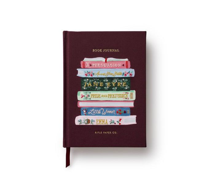 Rifle Paper Co. Ladies Night Book Club Embroidered Book Journal