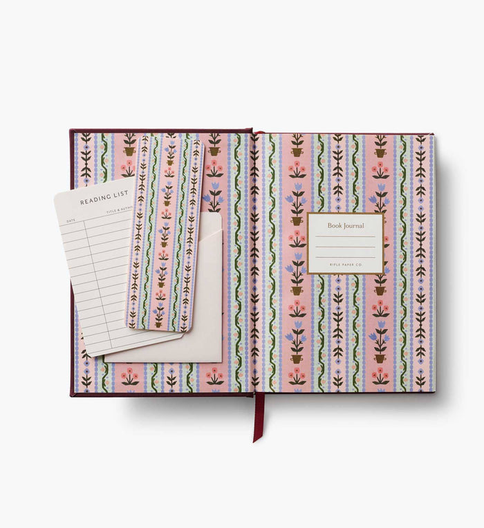 Rifle Paper Co. Ladies Night Book Club Embroidered Book Journal