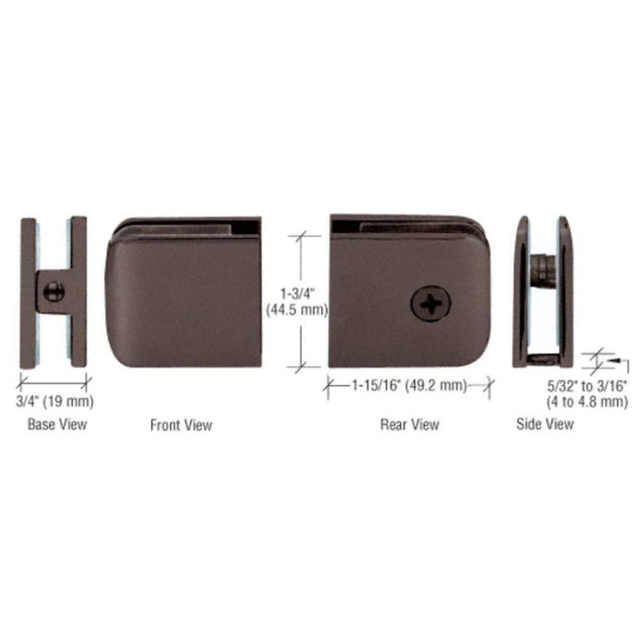 Roman Series Fixed Panel U - Clamp - Reflect Window & Door