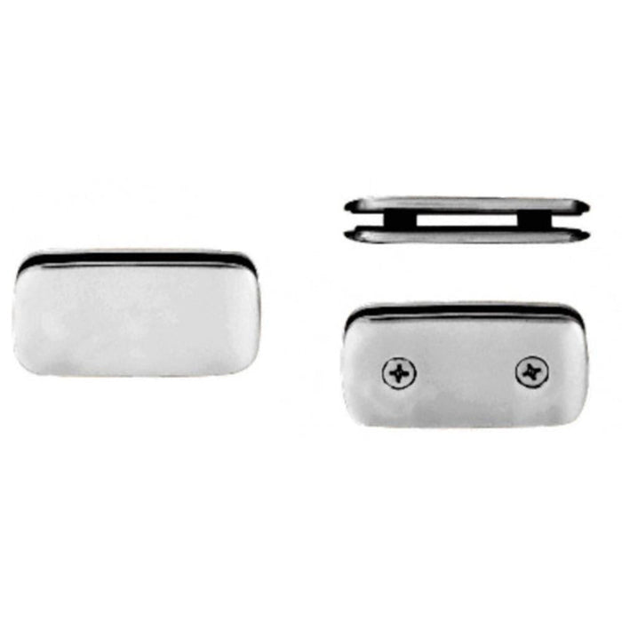 Roman Style 180 Degree Double Stud Glass Clamp - Reflect Window & Door