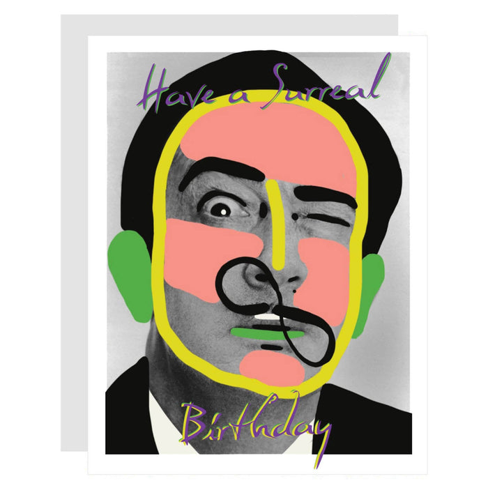 Salvador Dali Birthday Card