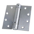Satin Chrome 4 - 1/2" x 4 - 1/2" Spring Hinge for Entry Doors - Reflect Window & Door