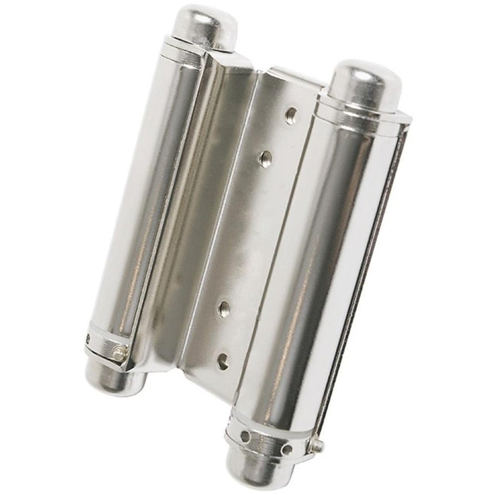 Heavy - Duty Double Action Door Hinge - 3" Flange Height - Reflect Window & Door
