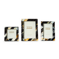 Savoy Black Horn Photo Frames