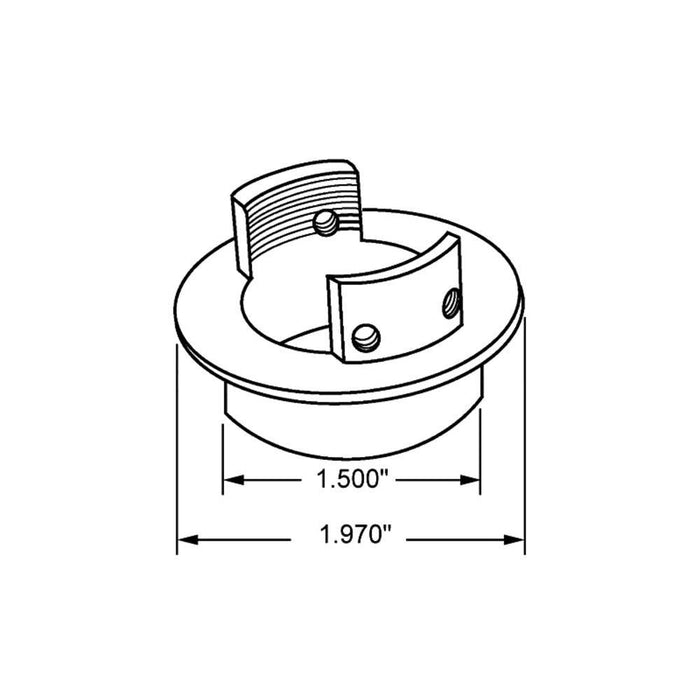 Security Grille Cylinder Ring for Dynamic Doors - Reflect Window & Door