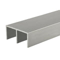 Showcase 1 - 3/16" Upper Track - Clear Anodized - Reflect Window & Door