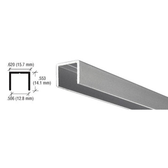 Showcase Satin Anodized Aluminum 1/2" U - Channel - Reflect Window & Door