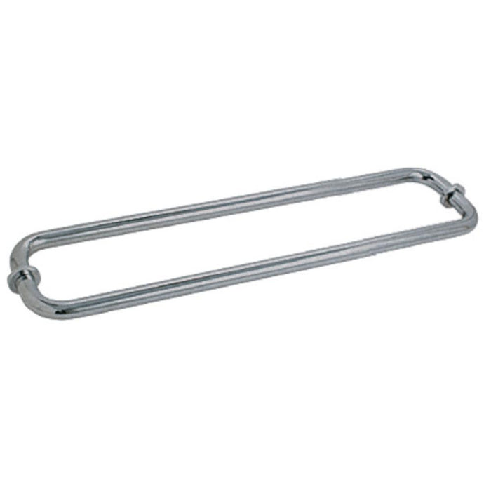 Shower Door 18" Back - to - Back Towel Bar With Metal Washers - Reflect Window & Door