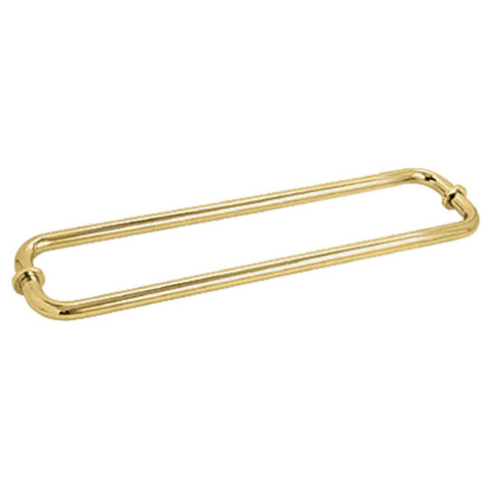 Shower Door 18" Back - to - Back Towel Bar With Metal Washers - Reflect Window & Door