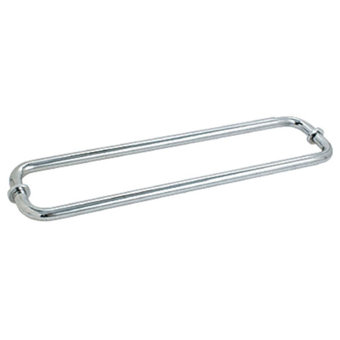 Shower Door 18" Back - to - Back Towel Bar With Metal Washers - Reflect Window & Door