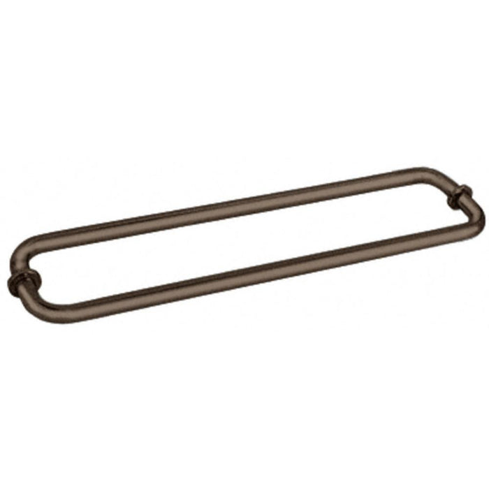Shower Door 18" Back - to - Back Towel Bar With Metal Washers - Reflect Window & Door