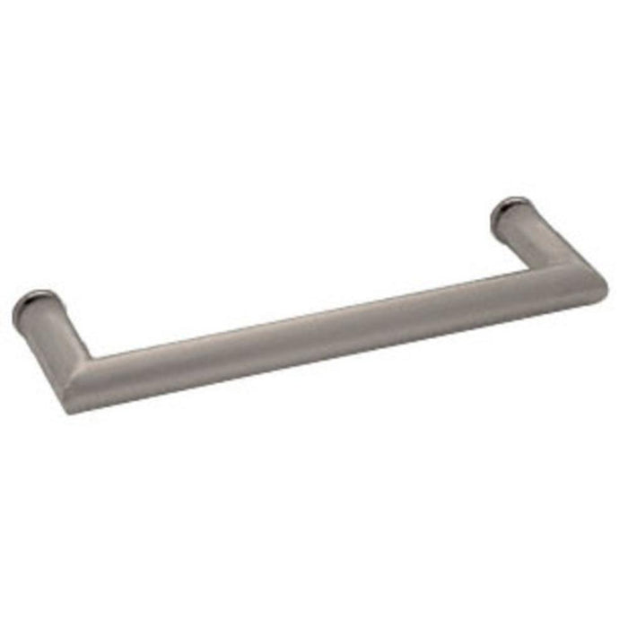 Shower Door 18" Round Tubing Mitered Corner Single - Sided Towel Bar - Reflect Window & Door