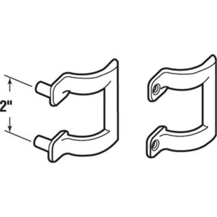 Shower Door 2" Pull Handle - Reflect Window & Door