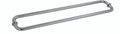 Shower Door 30" Back-to-Back Towel Bar With Metal Washers - Reflect Window & Door