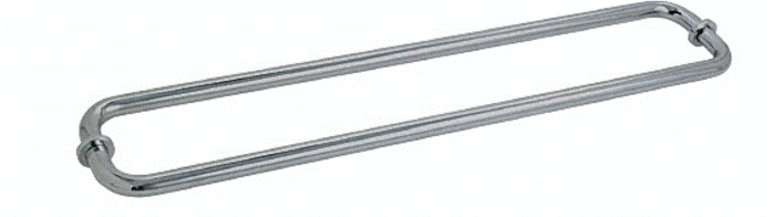 Shower Door 30" Back-to-Back Towel Bar With Metal Washers - Reflect Window & Door