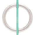 Shower Door 5 - 1/8" Tubular Back - To - Back Circular Style 3/4" Diameter Pull Handles - Reflect Window & Door